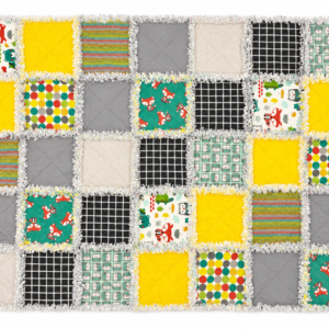 Baby Rag Quilt-Woodland Animals