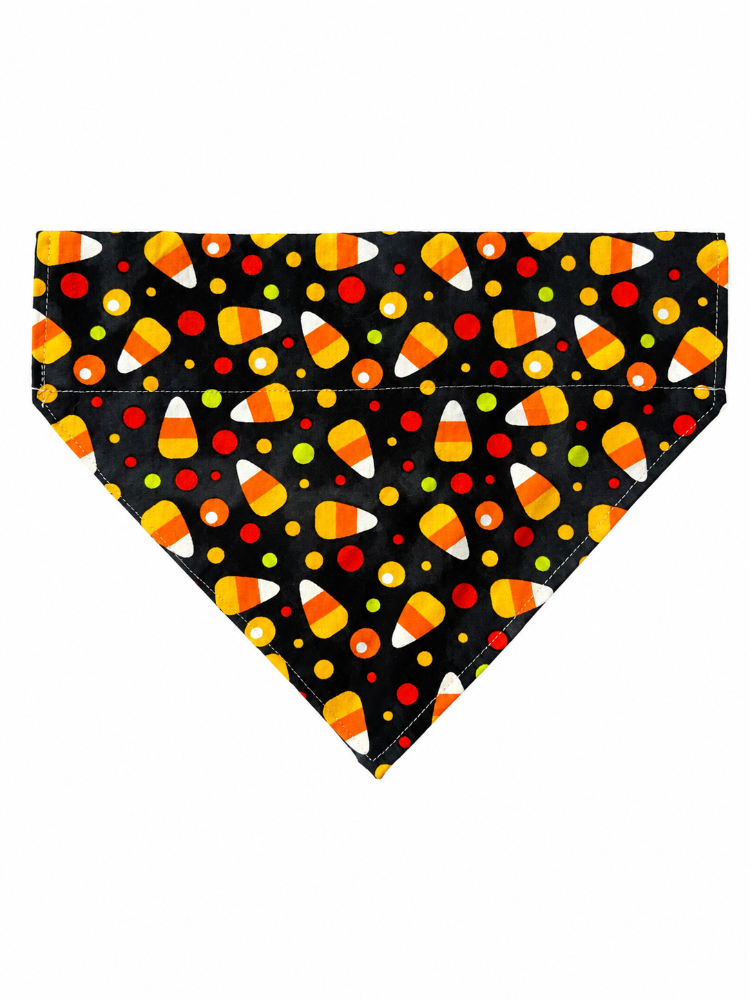 Dog Bandana-Collar Slip-Halloween Candy Corn