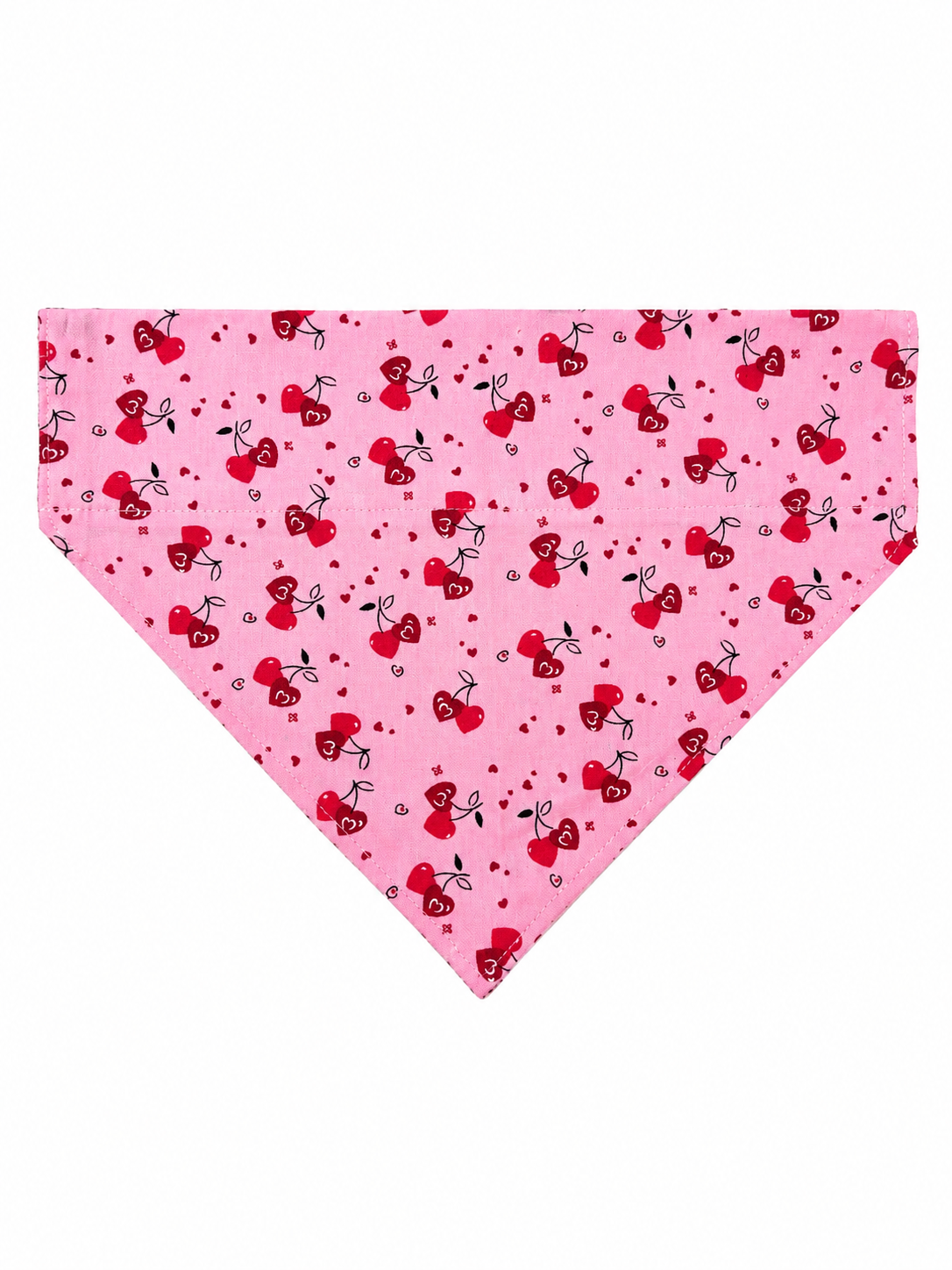 Dog Bandana-Collar Slip-Cherry Hearts/Valentines Day