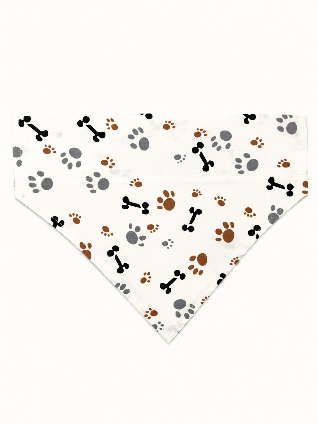 Dog Bandana-Collar Slip-Paw Print - Image 2