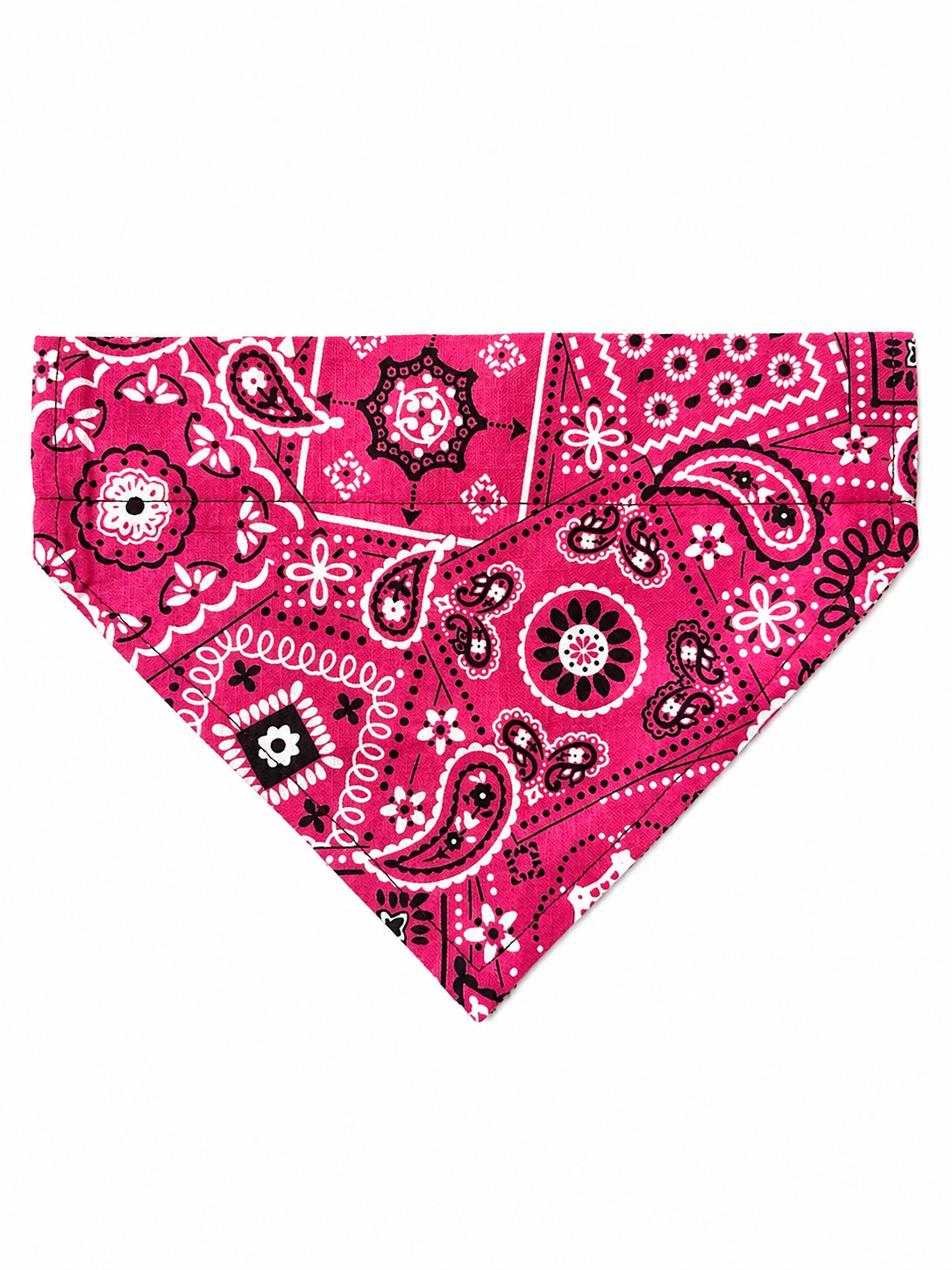 Dog Bandana-Collar Slip-Pink Paisley - Image 2