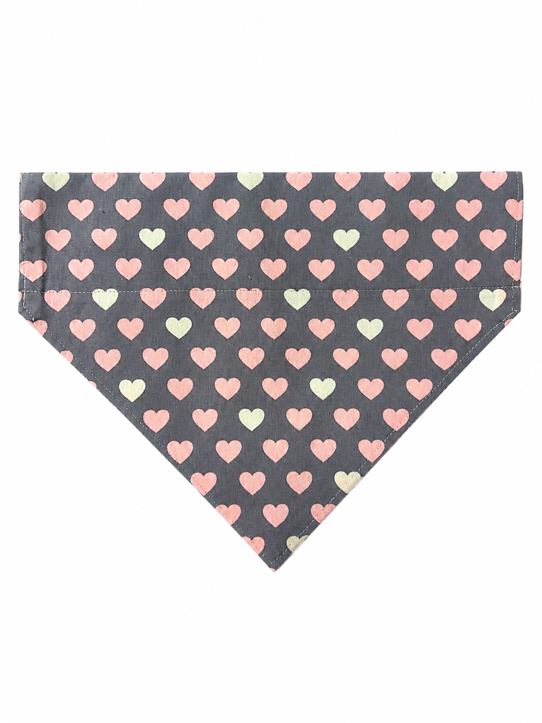 Dog Bandana-Collar Slip-Heather Heart