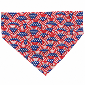 Dog Bandana-Collar Slip-Fourth of July Flag