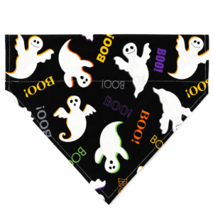 Dog Bandana-Collar Slip-Ghost Black
