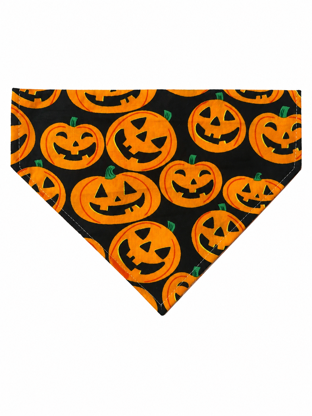 Dog Bandana-Collar Slip-Halloween Jack-o-lantern